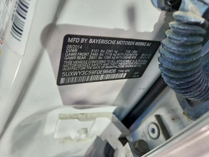 2015 BMW X3 XDRIVE28D  