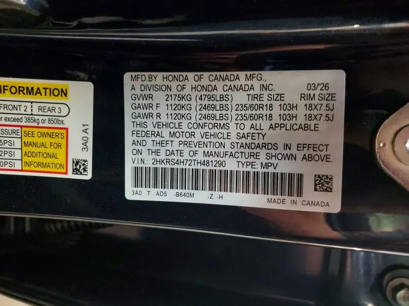 2026 HONDA CR-V EXL  
