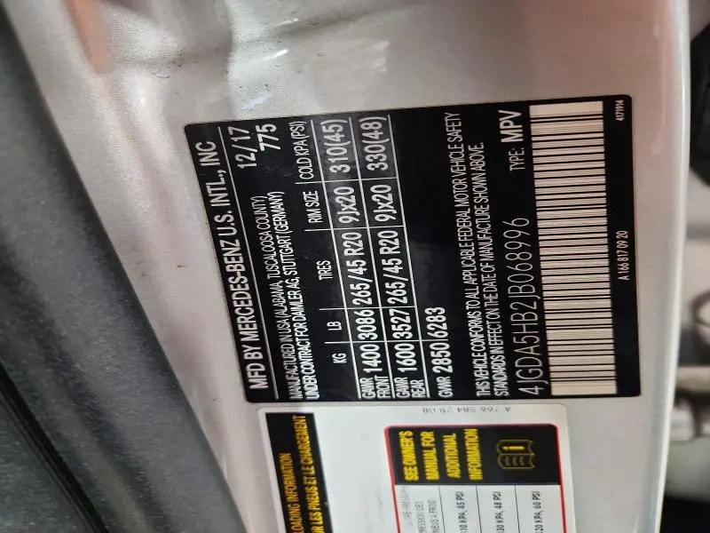 2018 MERCEDES-BENZ GLE 350 4MATIC  