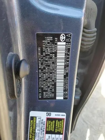 2014 TOYOTA COROLLA L  