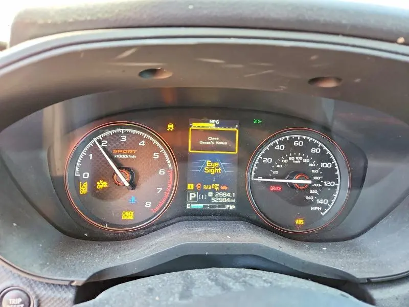 2019 SUBARU FORESTER SPORT  