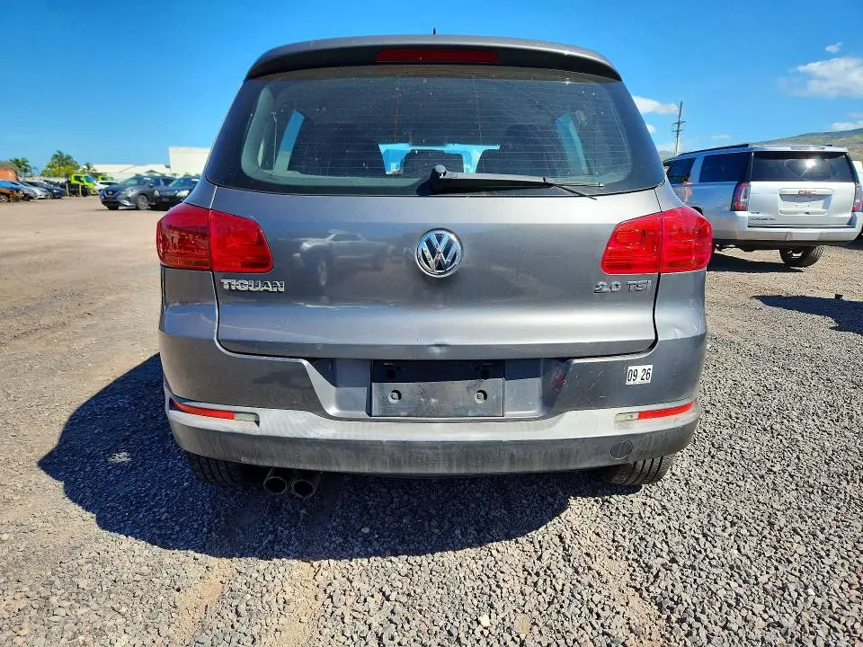 2012 VOLKSWAGEN TIGUAN S  
