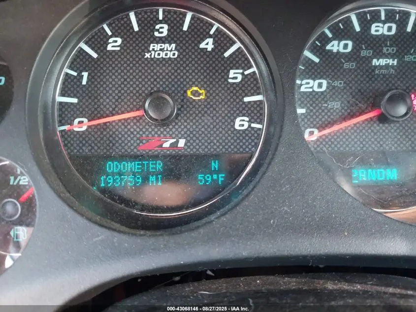 2013 CHEVROLET AVALANCHE LT