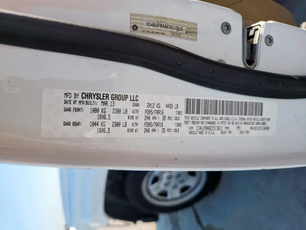 2014 JEEP PATRIOT SPORT  