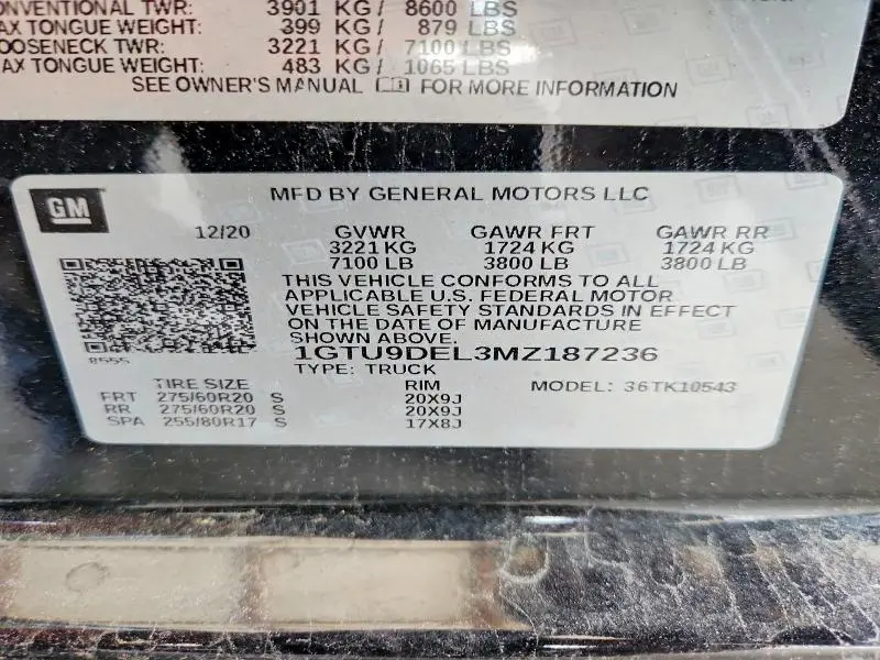 2021 GMC SIERRA K1500 SLT  