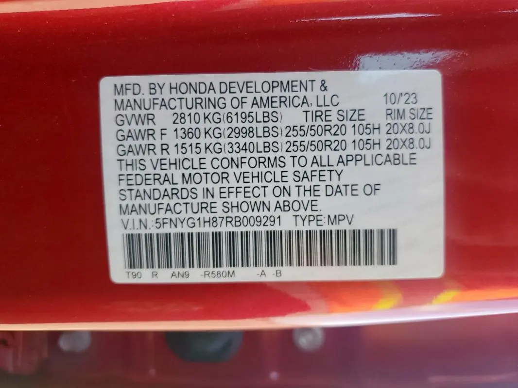 2024 HONDA PILOT ELITE  