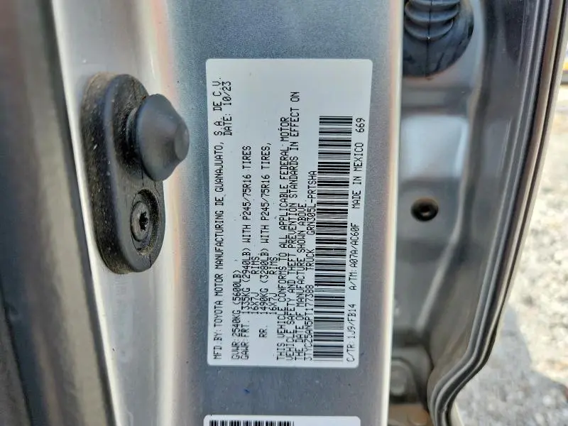 2023 TOYOTA TACOMA   