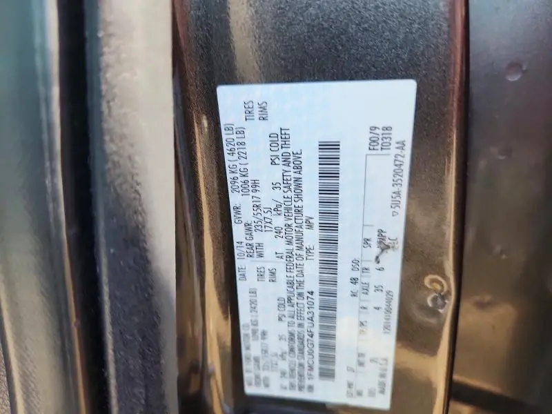 2015 FORD ESCAPE SE  