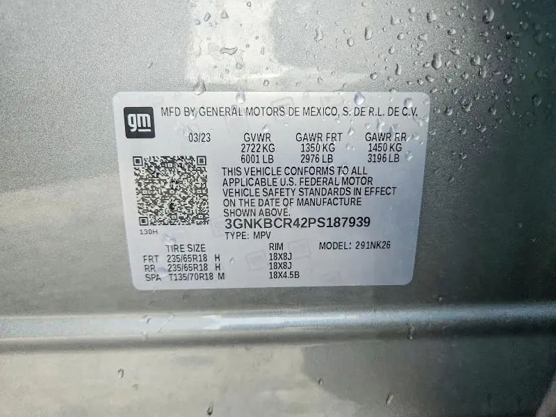 2023 CHEVROLET BLAZER 2LT  