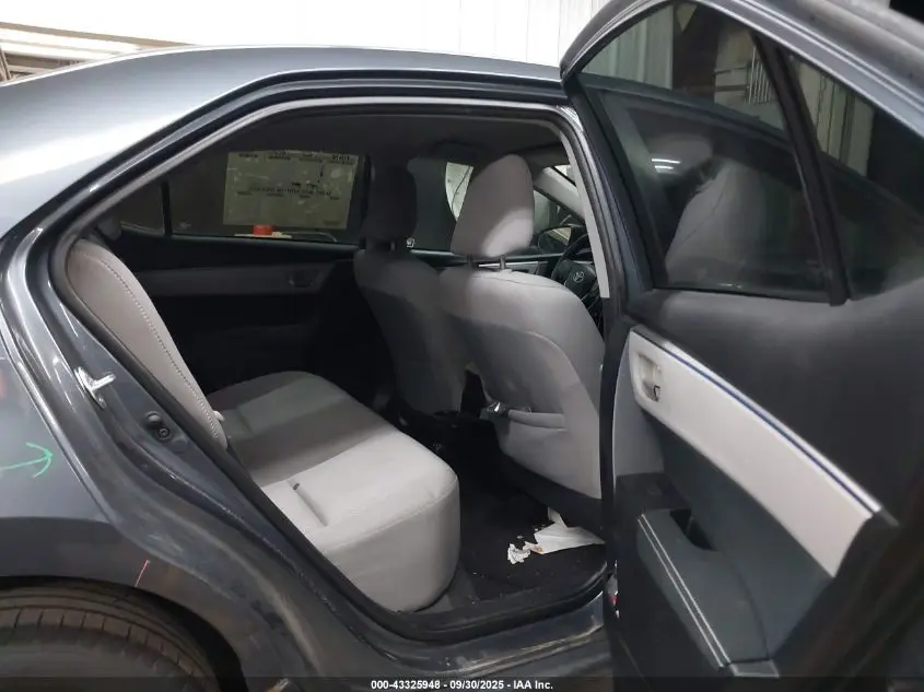 2016 TOYOTA COROLLA LE