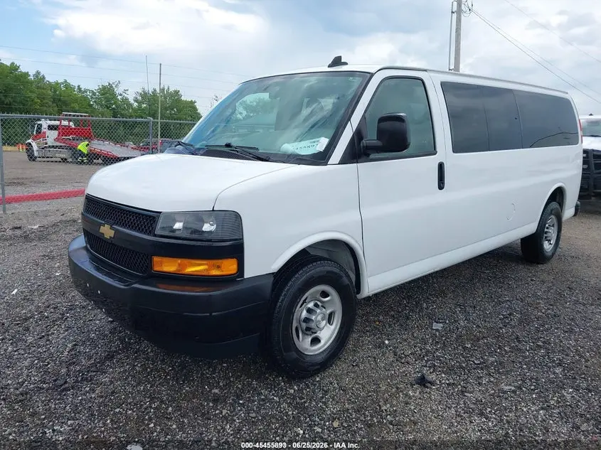 2021 CHEVROLET EXPRESS PASSENGER RWD 3500 EXTENDED WHEELBASE LS