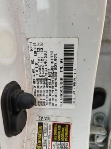 2013 HONDA CR-V EXL  