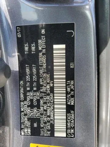 2017 LEXUS NX 200T BASE  