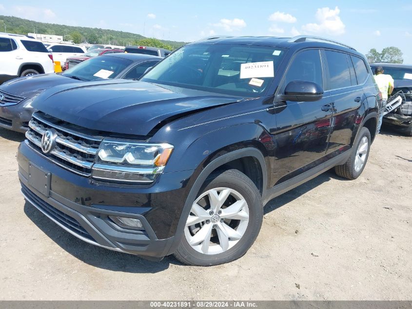 2019 VOLKSWAGEN ATLAS 3.6L V6 SE