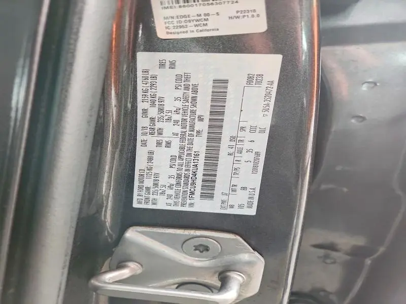 2019 FORD ESCAPE SEL  