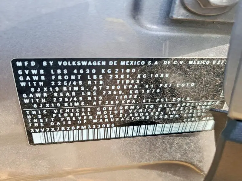2023 VOLKSWAGEN TAOS SEL  
