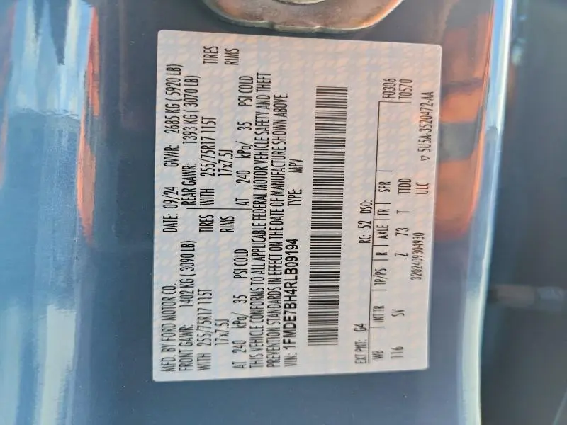 2024 FORD BRONCO BIG BEND  