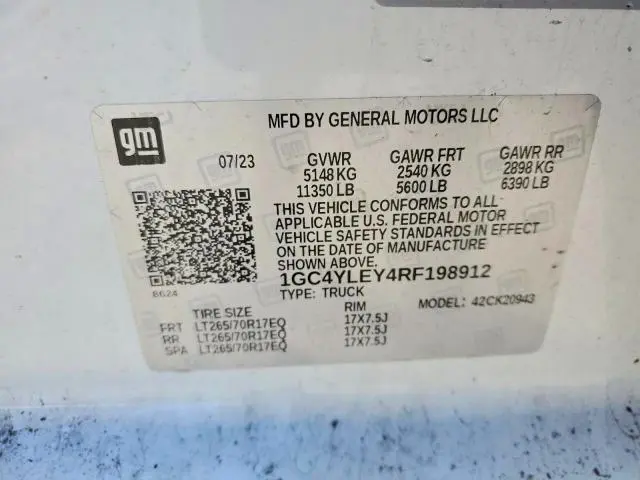 2024 CHEVROLET SILVERADO K2500 HEAVY DUTY  