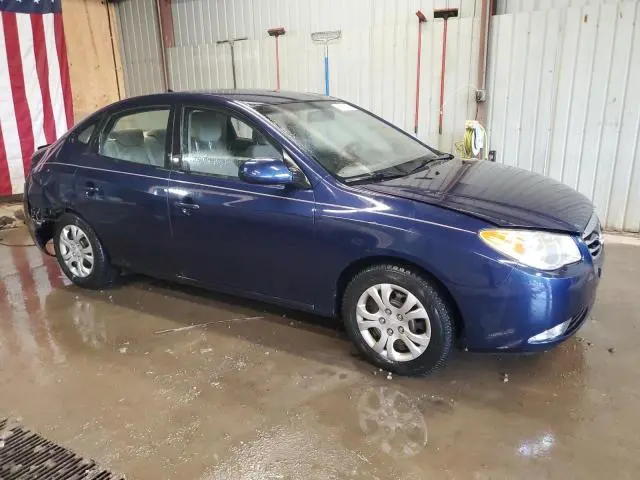 2010 HYUNDAI ELANTRA BLUE  