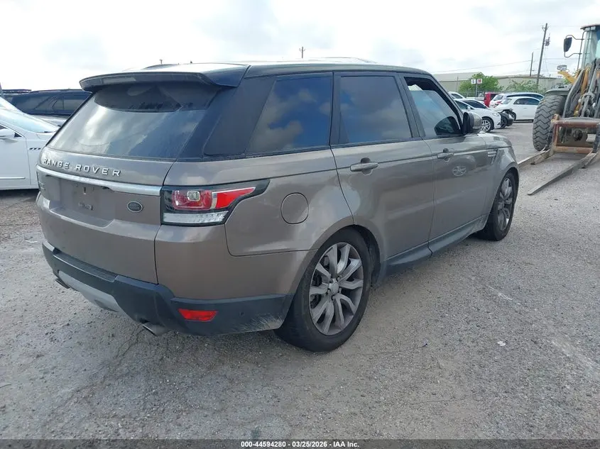 2017 LAND ROVER RANGE ROVER SPORT 3.0L V6 SUPERCHARGED HSE