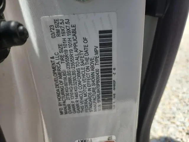 2023 HONDA ODYSSEY SPORT-L  