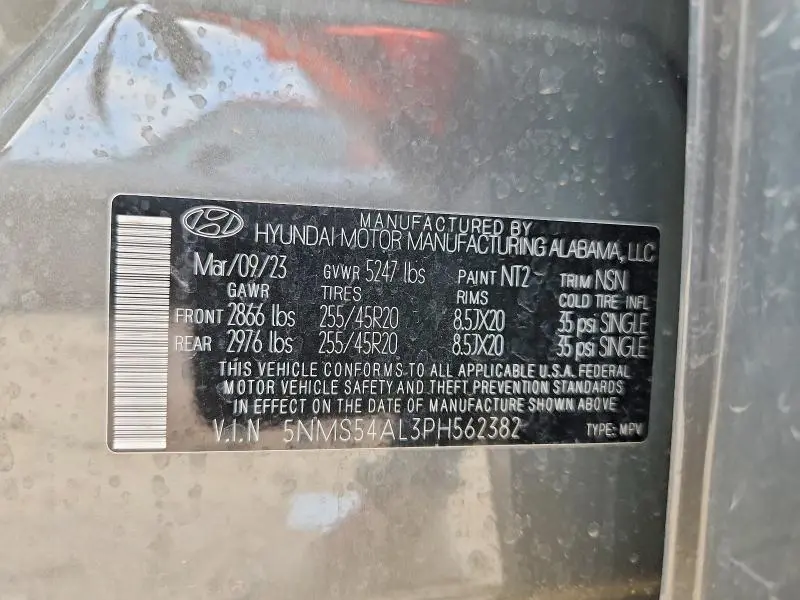 2023 HYUNDAI SANTA FE CALLIGRAPHY  