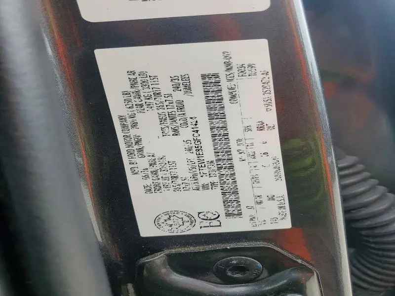 2016 FORD F150 SUPERCREW  