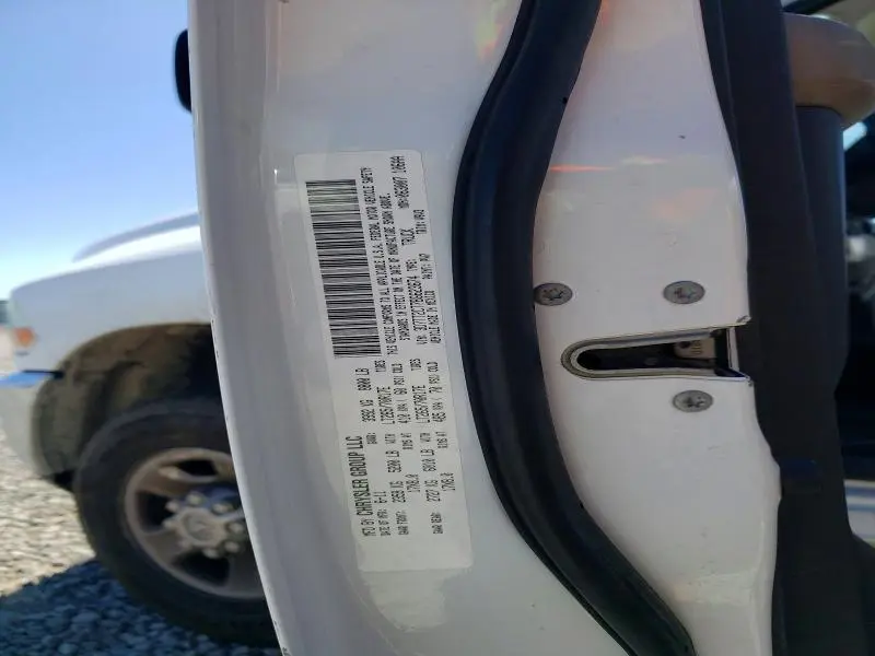 2011 DODGE RAM 2500   