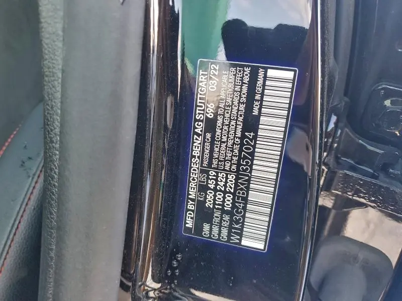 2022 MERCEDES-BENZ A 220 4MATIC  