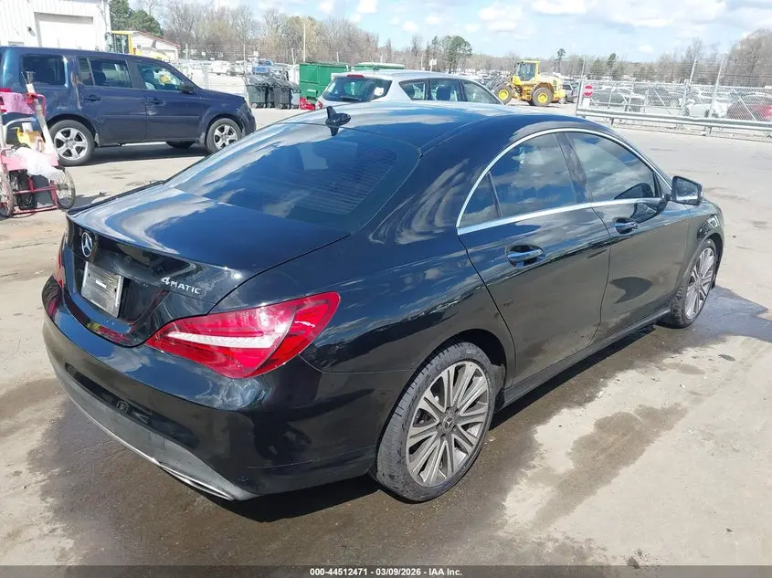 2018 MERCEDES-BENZ CLA 250 4MATIC