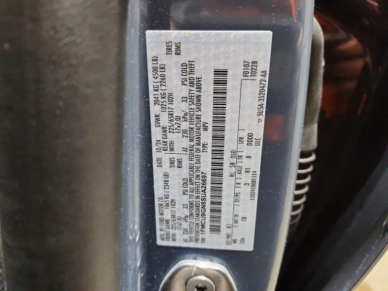 2025 FORD ESCAPE ACTIVE  