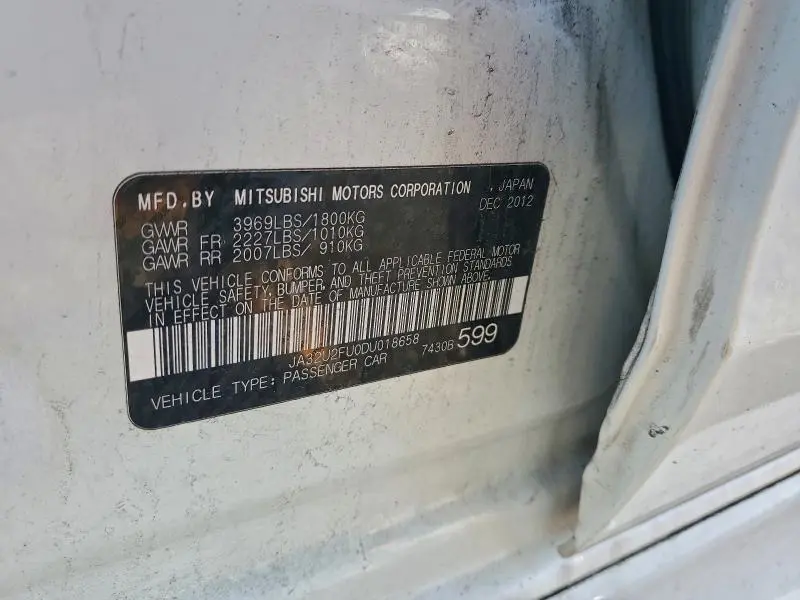 2013 MITSUBISHI LANCER ES/ES SPORT  