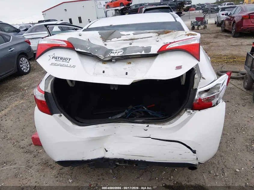 2014 TOYOTA COROLLA S PLUS