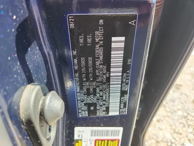 2021 TOYOTA HIGHLANDER XSE  
