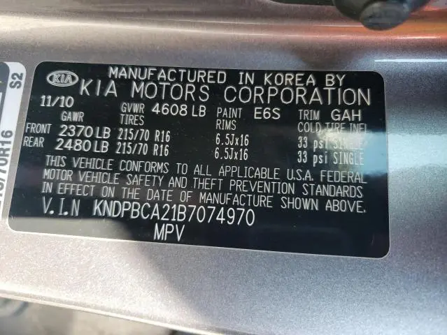 2011 KIA SPORTAGE LX  