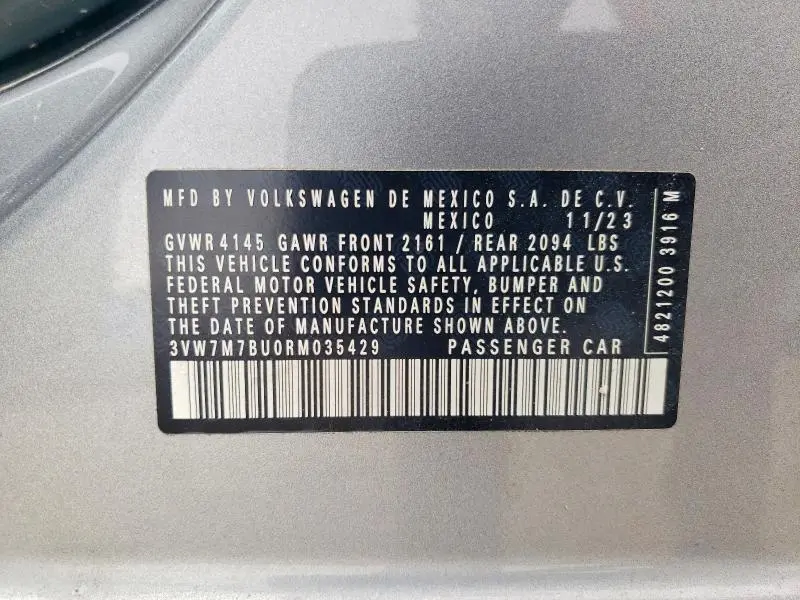 2024 VOLKSWAGEN JETTA SE  
