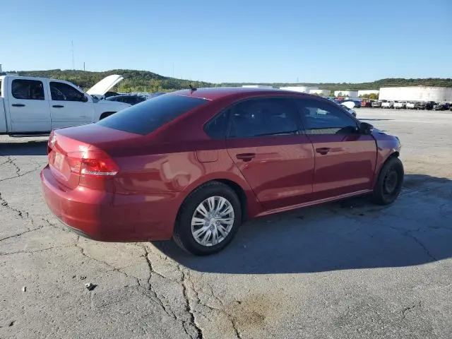 2015 VOLKSWAGEN PASSAT S