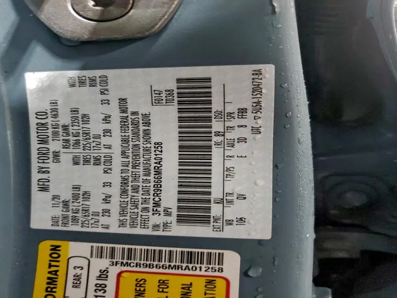 2021 FORD BRONCO SPORT BIG BEND  