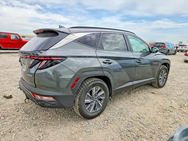 2022 HYUNDAI TUCSON BLUE  