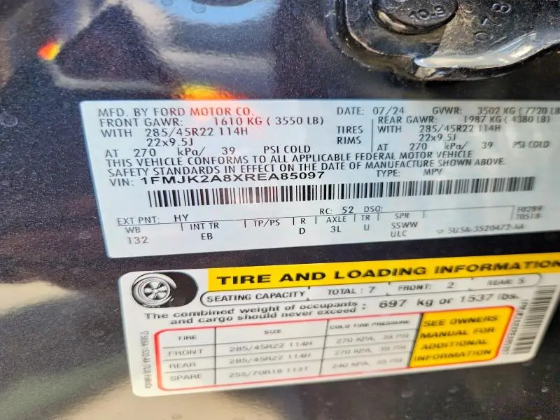 2024 FORD EXPEDITION MAX LIMITED  