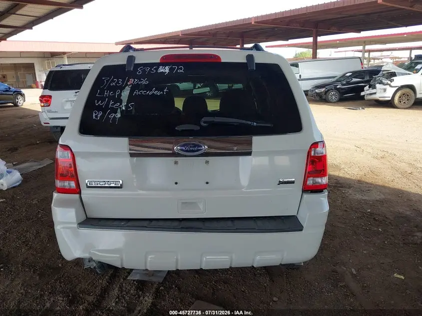 2012 FORD ESCAPE LIMITED