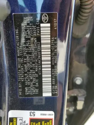 2022 TOYOTA CAMRY XSE  