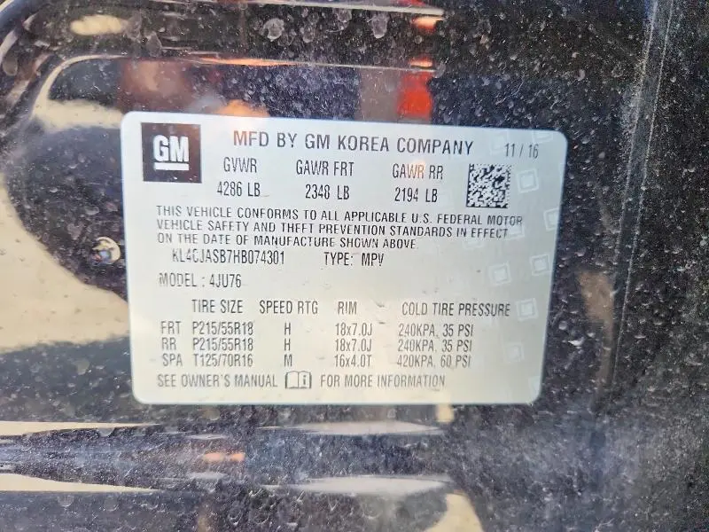 2017 BUICK ENCORE PREFERRED  