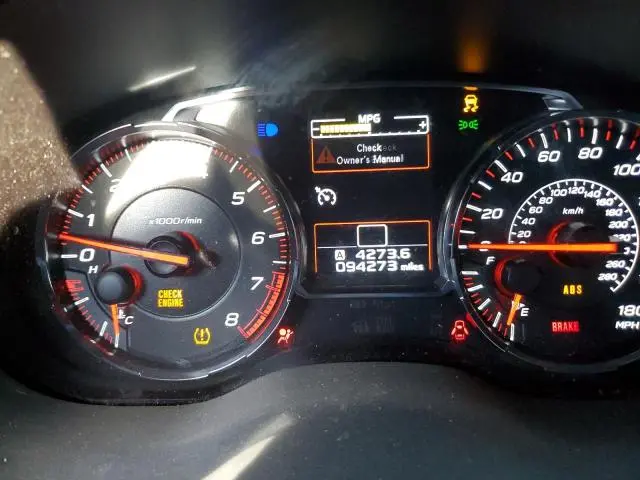 2018 SUBARU WRX   
