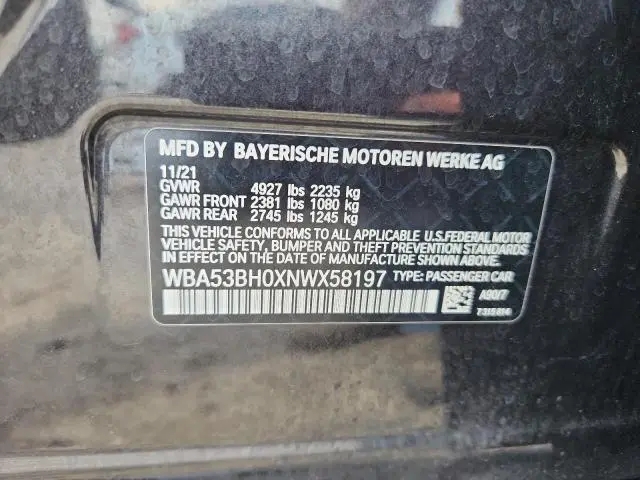 2022 BMW 530 I  