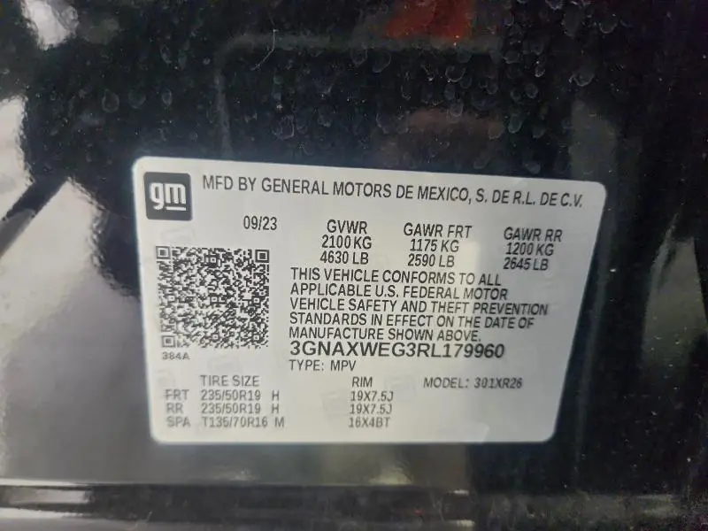 2024 CHEVROLET EQUINOX RS  