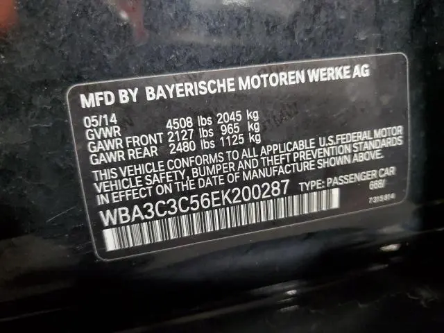 2014 BMW 320 I XDRIVE  