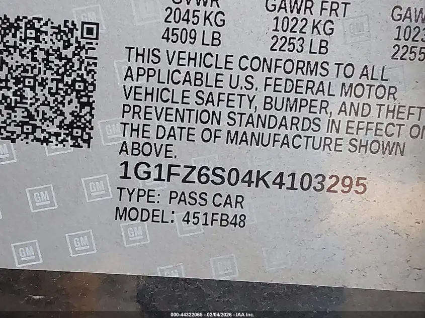 2019 CHEVROLET BOLT EV PREMIER