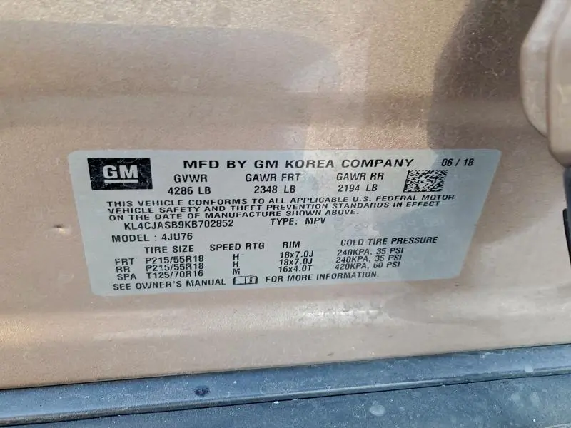 2019 BUICK ENCORE PREFERRED  