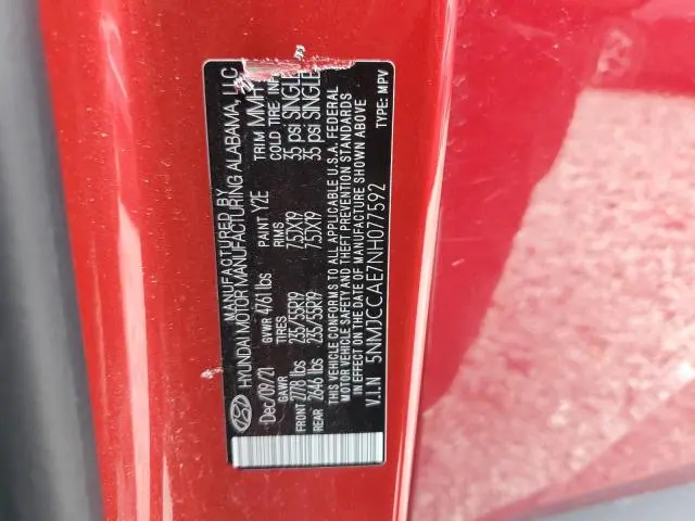 2022 HYUNDAI TUCSON SEL  